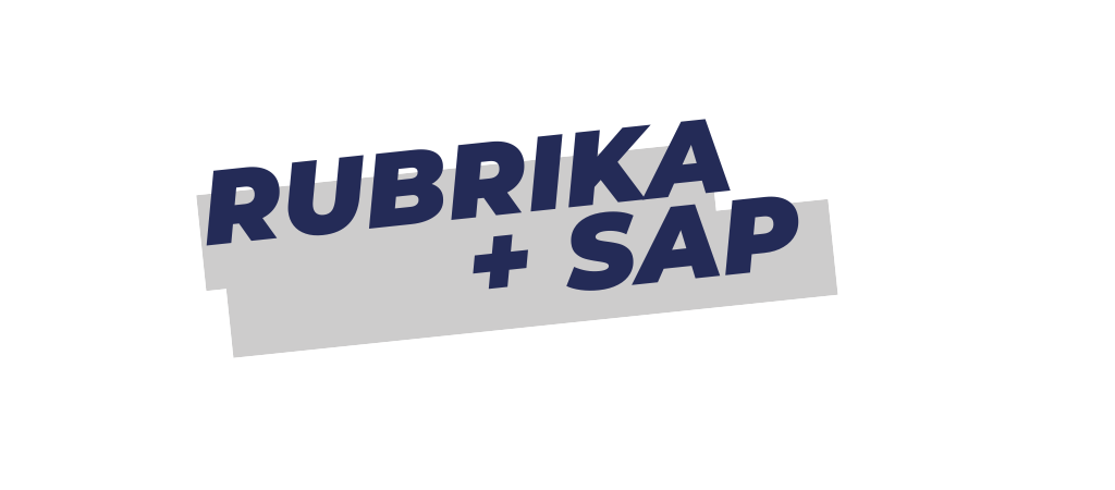RUBRIKA + SAP