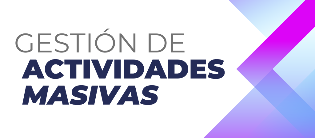 Módulo FAM de RUBRIKA para el registro, firma electrónica y trazabilidad de actividades masivas.